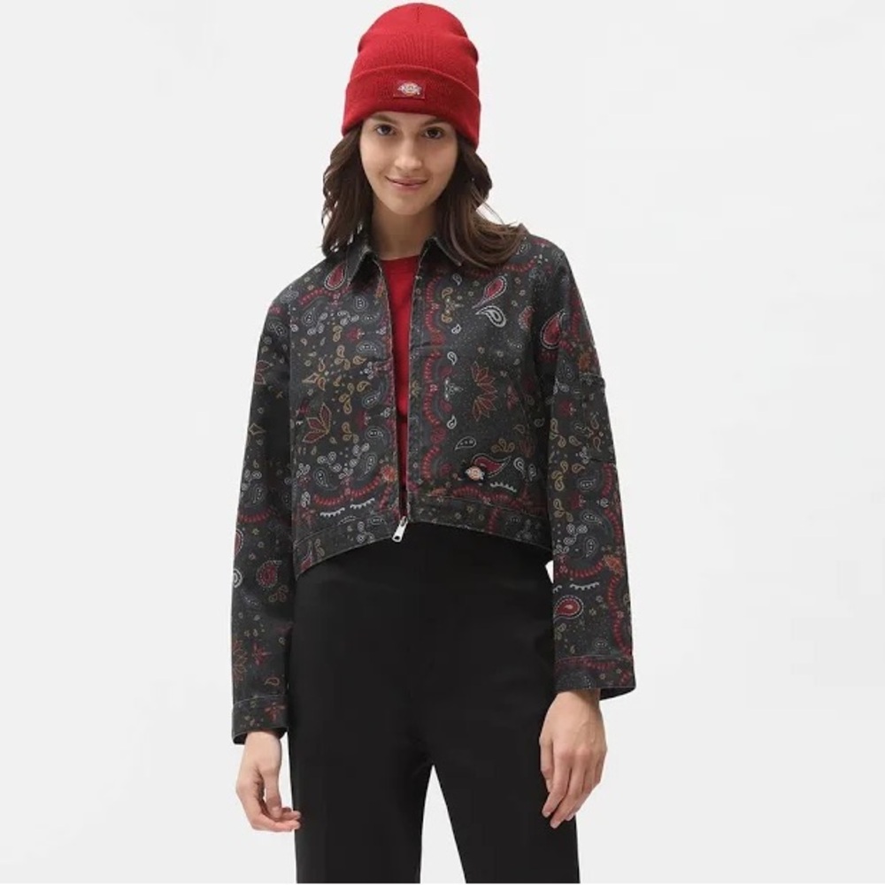 Dickies Black Paisley Jacket